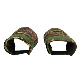 Italiaanse NC4 ballistische bovenarm protectors met inserts, Paar (links-rechts), Vegetato camo