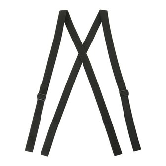 M-Tac elastische bretels L7 voor combat- en winterbroeken, zwart