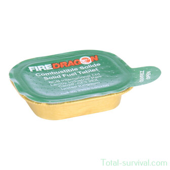 BCB Fire Dragon Brandstoftabletten, Franse leger, 7g FD336A