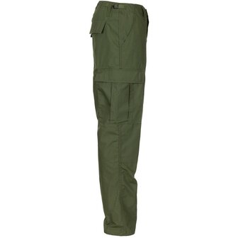 MFH US gevechtsbroek, BDU, Ripstop, legergroen