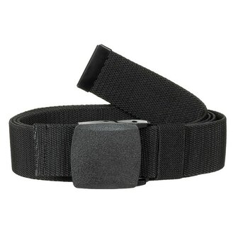 Web Belt, &quot;Tactical Elastic&quot;, black, max length 140cm