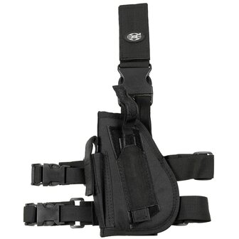 Holster de jambe MFH, gauche, noir