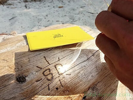 Solar Brother Adventure Kit Unbreakable Magnifying Glass / Mirror