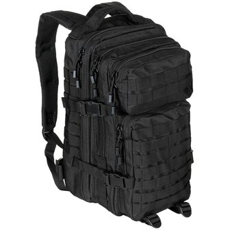 MFH US Rugzak Molle 30L, Assault I, zwart