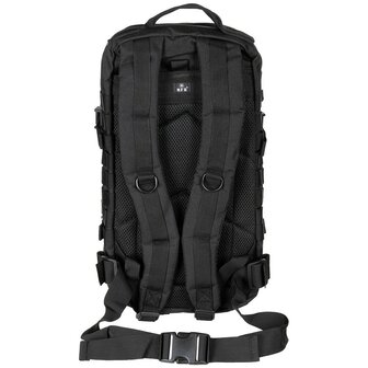 MFH US Rugzak Molle 30L, Assault I, zwart