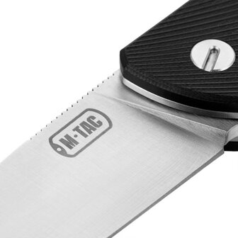 M-Tac type 11 EDC zakmes 8CR14, zwart