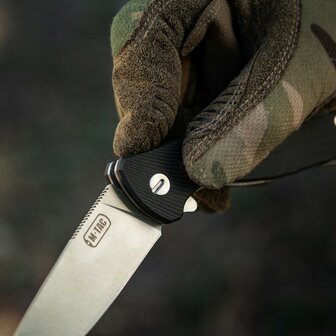 M-Tac type 11 EDC zakmes 8CR14, zwart