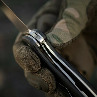 M-Tac type 11 EDC zakmes 8CR14, zwart