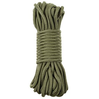 Paracord MFH 7mm vert, longueur 15 m&egrave;tres