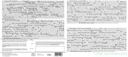 Trek &#039;n Eat, Emergency Food 7 days food package &quot;Meat&quot;