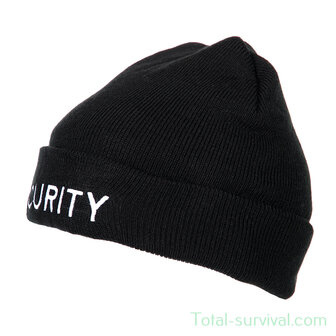 Fostex Bonnet &quot;Security&quot;, noir, Acrylique, Thinsulate