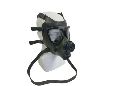 M85 Volgelaatsmasker / Gasmasker met drinkslang en MP4 Tas, EN-148 RD40, legergroen