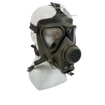 Dr&auml;ger M65A2 Volgelaatsmasker / Gasmasker met MP4 Tas, EN-148 RD40, legergroen