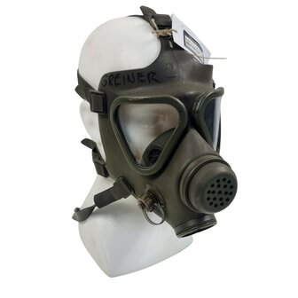 Dr&auml;ger M65A2 Volgelaatsmasker / Gasmasker met MP4 Tas, EN-148 RD40, legergroen
