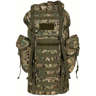 MFH Bundeswehr Molle Combat-rugzak, 65l, aluminium frame, MTP operation-camo