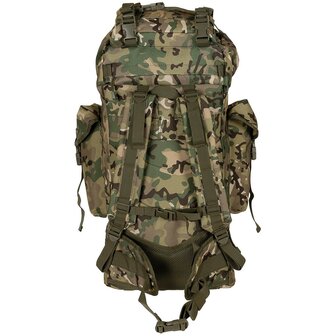 MFH Bundeswehr Molle Combat-rugzak, 65l, aluminium frame, MTP operation-camo