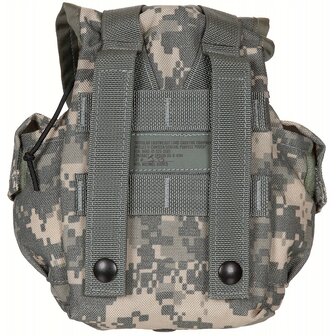 US Veldfles 1QT legergroen met Molle II canteen / general purpose pouch, UCP AT-digital