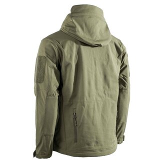 AB Delta softshell jas ademend, wind- en waterdicht, legergroen