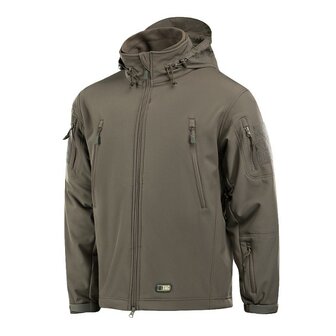 M-Tac Delta 3 softshell jas met modulaire fleece liner, Ranger green