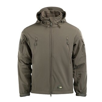 M-Tac Delta 3 softshell jas met modulaire fleece liner, Ranger green