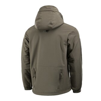 M-Tac Delta 3 softshell jas met modulaire fleece liner, Ranger green