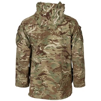 Britse SAS commando jas, Smock, met capuchon, winddicht, MTP Multicam
