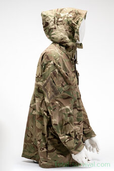 Britse SAS commando jas, Smock, met capuchon, winddicht, MTP Multicam