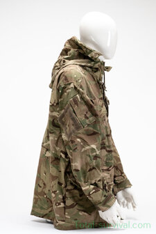 Britse SAS commando jas, Smock, met capuchon, winddicht, MTP Multicam