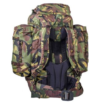 ARWY Alpine Sting landmacht veldrugzak 80L met zijtassen en Daypack dragers, DPM camo