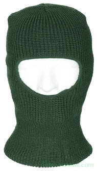 Balaclava 1-hole, Acrylic, OD green