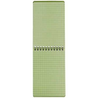 MFH all weather notitieblok A6 15 x 10 cm, legergroen