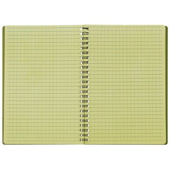 MFH waterproof notitieboek A5, legergroen