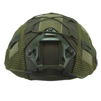 Kombat tactical F.A.S.T. helmet cover, oliv gr&uuml;n