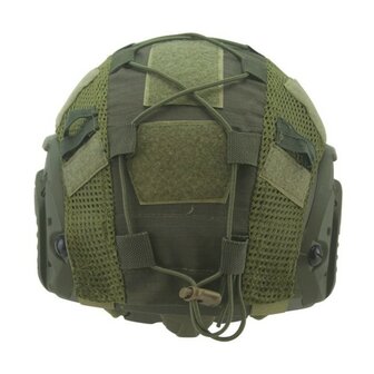 Kombat tactical F.A.S.T. helmet cover, oliv gr&uuml;n