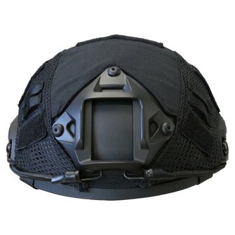 Kombat tactical F.A.S.T. helmet cover, Zwart