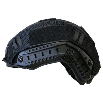 Kombat tactical F.A.S.T. helmet cover, Zwart