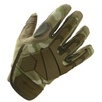 Kombat tactical alpha impact tactische handschoenen, BTP Multicam
