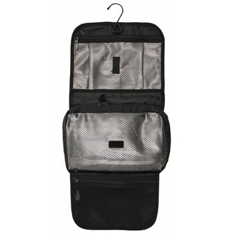 Trousse de toilette de l'arm&eacute;e n&eacute;erlandaise, noire, pliable