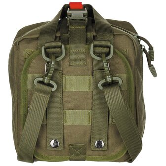 MFH Tactical Pouch, First Aid, large, &quot;MOLLE&quot;, green