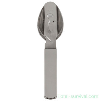 MFH Bundeswehr Cutlery Set, 4-part, Stainless Steel