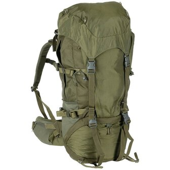 Deuter Alpine veldrugzak met verstelbare rug 55L, legergroen