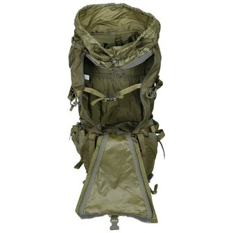 Deuter Alpine veldrugzak met verstelbare rug 55L, legergroen