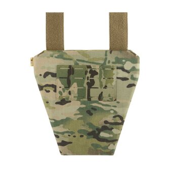 M-Tac Lower Front Protection schort voor ballistische inserts, Multicam