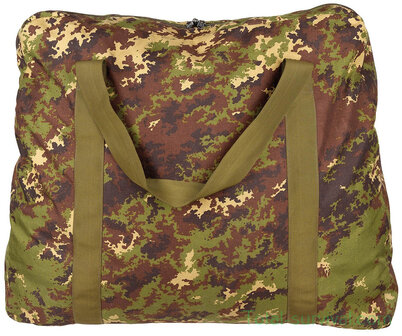 Italienische NC4-09-K&ouml;rperschutzweste mit weichen und harten Kevlar-Panzerf&uuml;llungen, komplette Ausr&uuml;stung, Vegetato-Camouflage