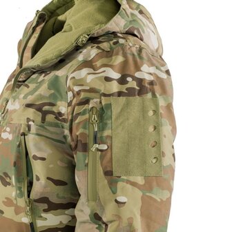 AB veste thermique Softshell MIG 4 ECW niveau 7, coupe-vent et d&eacute;perlante, Multicam
