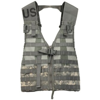 US Tactical load carrying vest FLC, Molle II Modular, UCP / ACU AT-digital