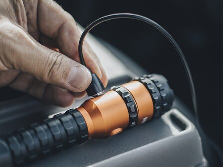 Nebo Master Series FL1500 LED flashlight, IPX67, Li-Ion 18650 2600mAh