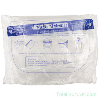 MDP basic Face shield Transparent