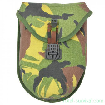 Pelle pliable Arm&eacute;e hollandaise en 3 parties avec  poche Molle, woodland DPM