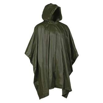Mil-tec Poncho, vert olive, 203 x 127 cm, 0,15 mm